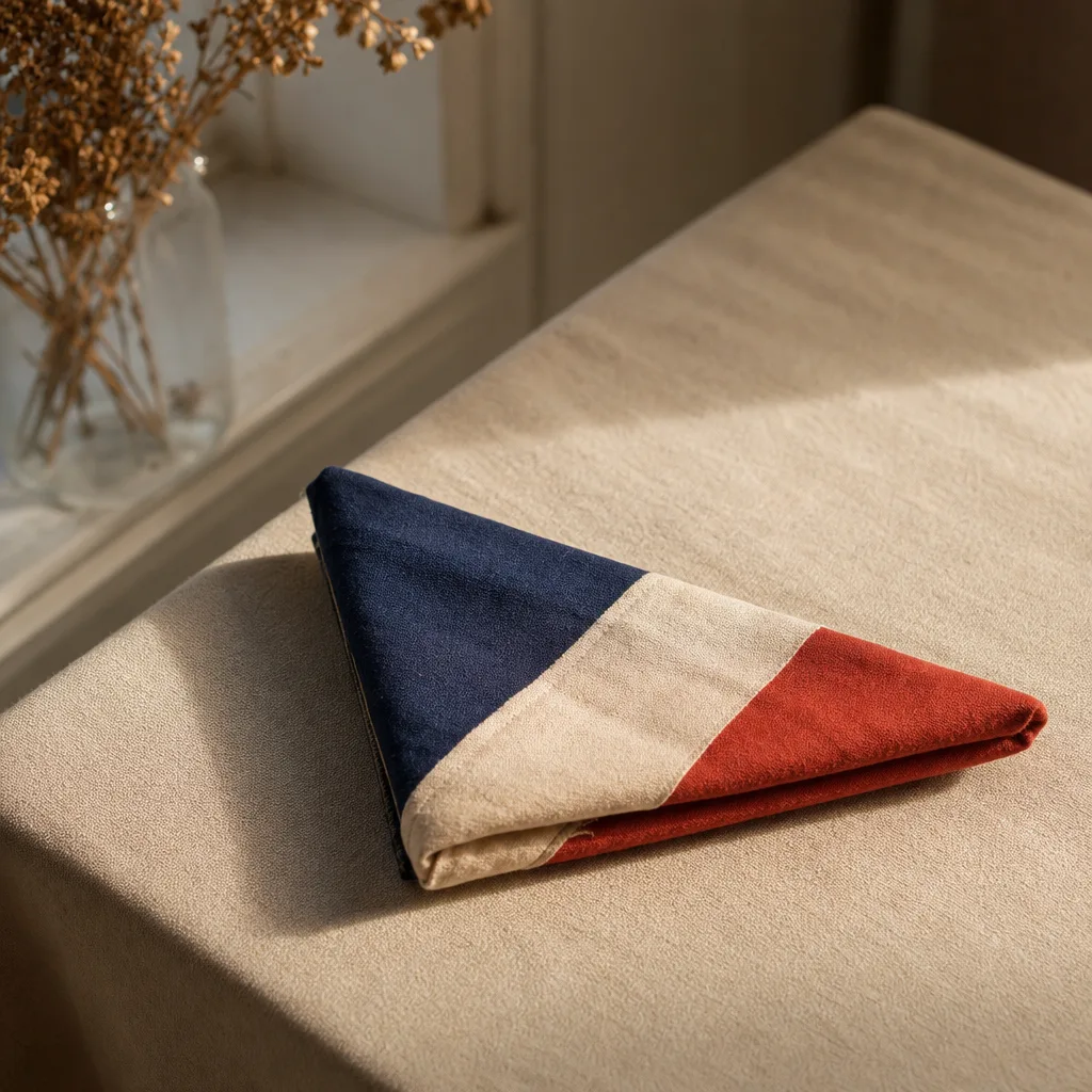 A vintage signal flag