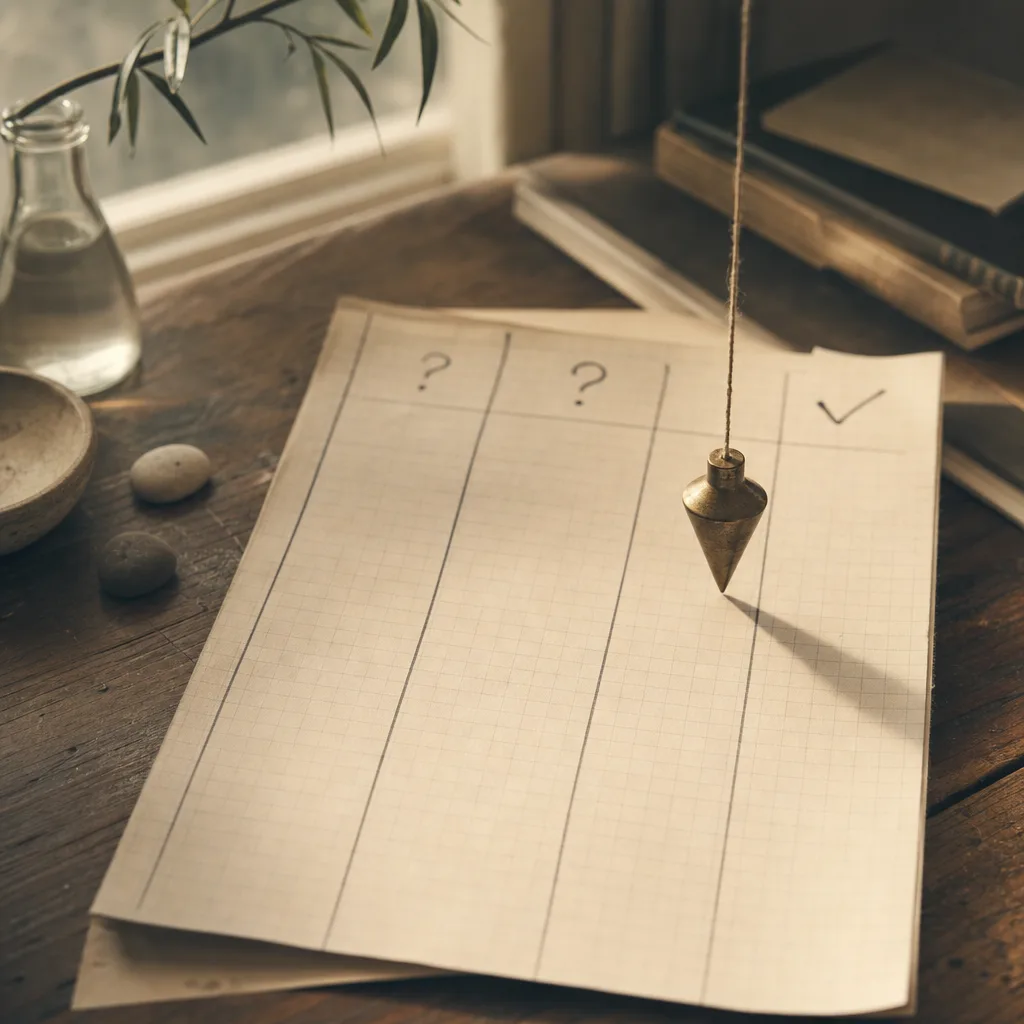 A hand-drawn classification chart on graph paper